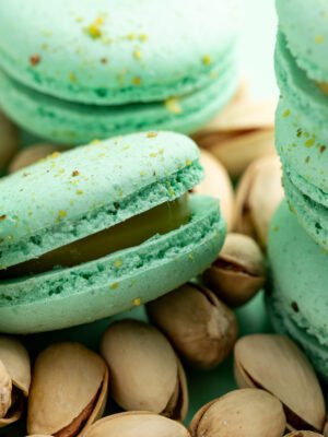 MACARON VERDE - PISTACHE - 20 UNIDADES