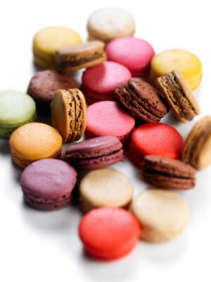 MINI MACARONS EMB C/20 UNID SABORES DIVERSOS